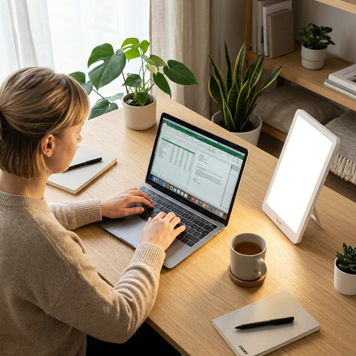 Sleek Scandinavian Tablet vs Bulky Industrial Light Boxes