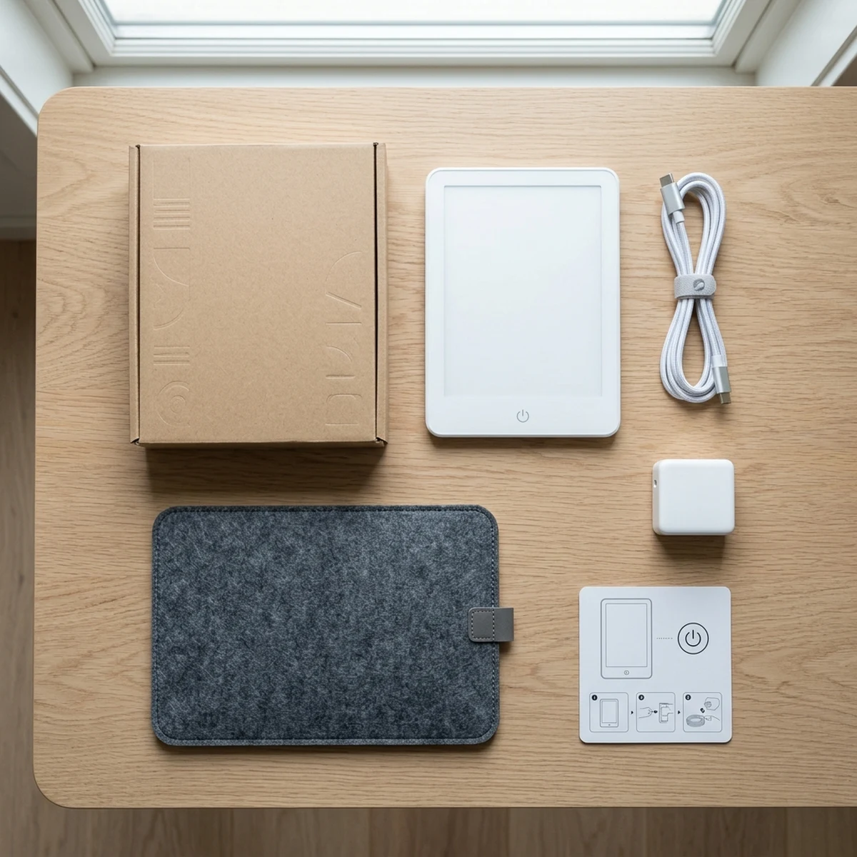 Sunniva™ Nordic Daylight Therapy Lamp Official Package Contents